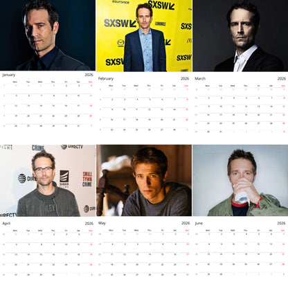 Michael Vartan 2026 Wall Calendar ( Large Calendar ) – Star of Alias and Romantic Comedies