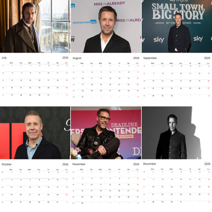 Paddy Considine 2026 Wall Calendar ( Large Calendar ) – Actor Fan Gift, Premium Wall Art