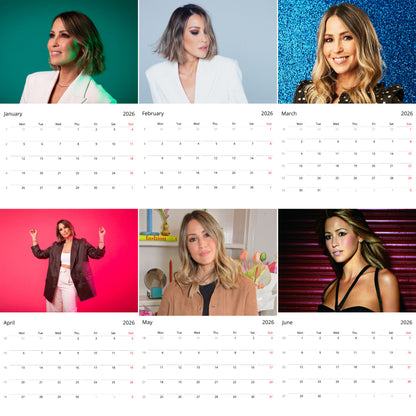 Rachel Stevens 2026 Wall Calendar ( Large Calendar ) – Pop Icon & Style Star Fan Gift