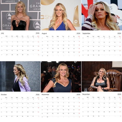 Stormy Daniels 2026 Wall Calendar ( Large Calendar ) – Bold Personality Calendar for Fans