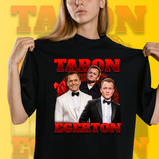 Taron Egerton Unisex T-Shirt Fan Gift  - Fan T-Shirt Premium Collection
