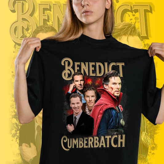 Benedict Cumberbatch Art T-Shirt  - Fan T-Shirt Premium Collection
