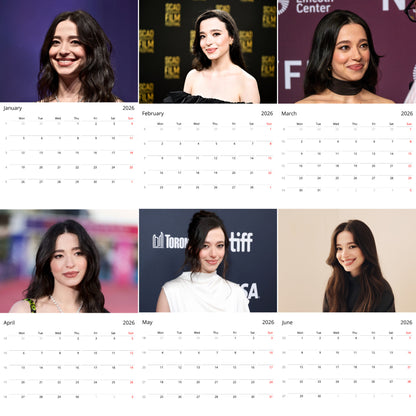 Mikey Madison 2026 Wall Calendar ( Large Calendar ) – Actress & Style Icon Edition