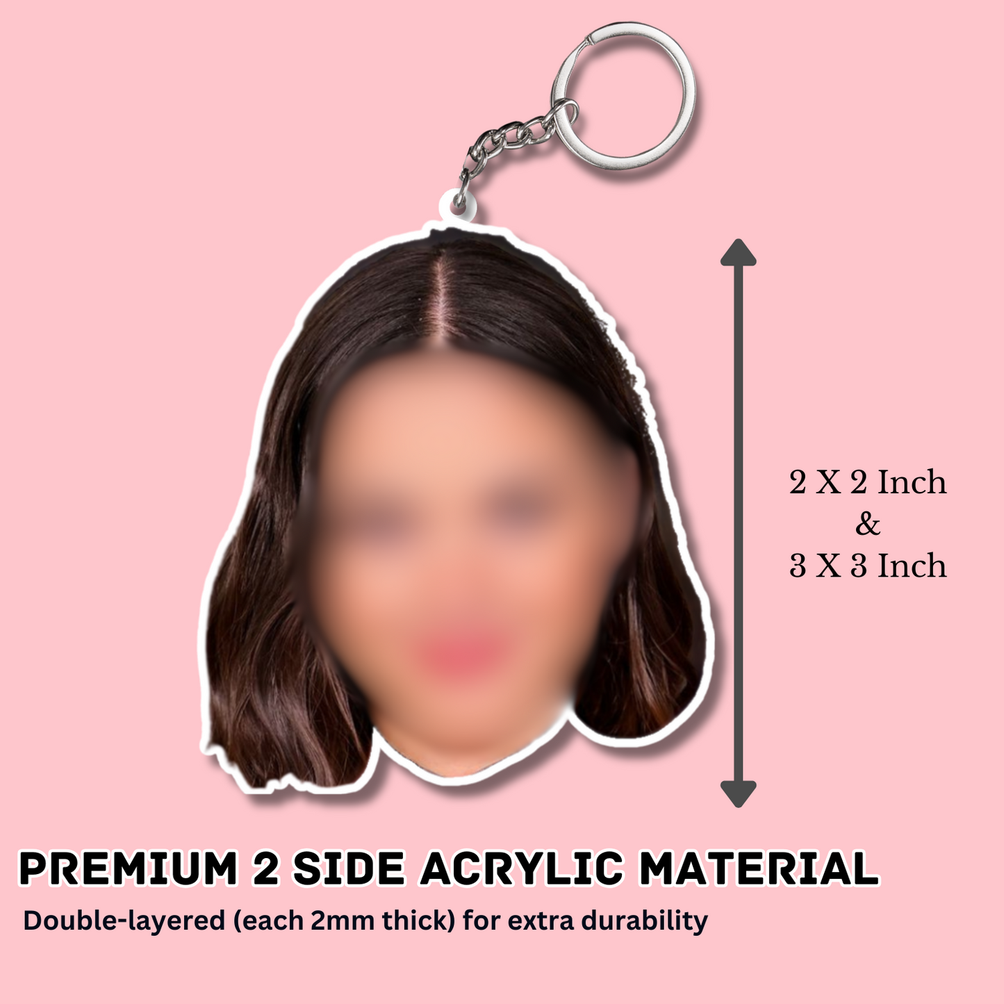 Travis Fimmel Both Sided Acrylic Keychain | Fan Gift